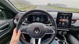 Renault Arkana TCe 160 EDC - consumption on 130 km/h (ECO, Sport) + city