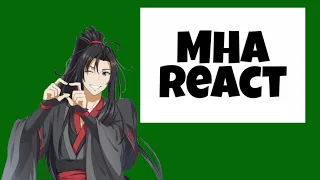 MHA React to Deku as Wei Wuxian.