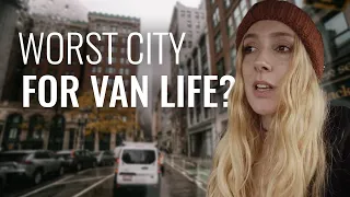 This Has to be the WORST City for Van Life! A Difficult 48 Hours in Boston, Massachusetts