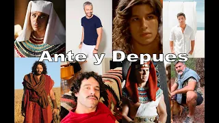 Todos los Actores de José de Egipto Ante y Despues Versión 2013-2021