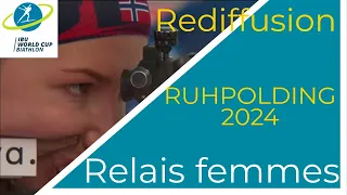 BIATHLON 2024 RELAIS FEMMES RUHPOLDING 2024