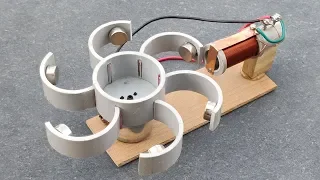 Free Energy Generator using Neodymium Magnet Activity