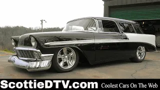 1956 Chevrolet Nomad Steve Holcomb Pro Auto Custom Interiors