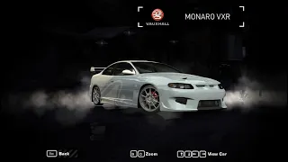 NFSMW 2005: Customization: Vauxhall Monaro VXR Challenge Series