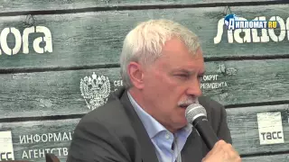 Георгий Полтавченко на форуме "Ладога - 2015"
