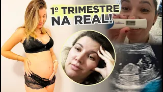 RELATO DO PRIMEIRO TRIMESTRE DE GRAVIDEZ DIFÍCIL + O MEDO DE ENGRAVIDAR APÓS UM ABORTO