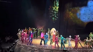 The finale of Cirque du Soleil at Medicine Hat