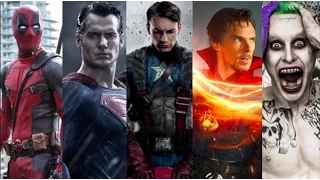 Top 10 Best Superhero Scenes in movies in 2016