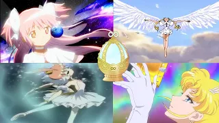 [White/Angel] Magical Girl Transformations - Angel of Darkness