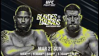 ММА-подкаст №513 - Ставки на на UFC FN: Blaydes vs. Daukaus
