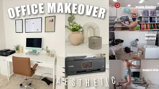 *EXTREME* OFFICE TRANSFORMATION/MAKEOVER AT MY NEW APARTMENT