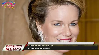 Mathilde del Belgio, i 50  di una regina di stile