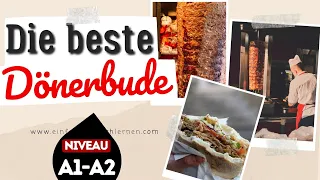 #578 Die beste Dönerbude | Deutsch lernen mit Geschichten | Niveau A1-A2