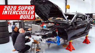 2020 Drift Supra Powder Coat Chassis and Intercooler Build