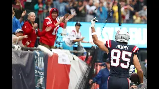 Hunter Henry - Highlights - New England Patriots vs Philadelphia Eagles - NFL Week 1 2023