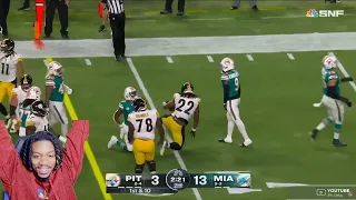 Pittsburgh Steelers vs. Miami Dolphins REACTION! | 2022 Week 7 Game Highlights