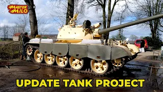 Update on our tank project (engine is out and fully detailling)