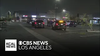 14-year-old killed after gun battle at South Los Angeles strip mall