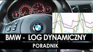 📈 BMW LOG DYNAMICZNY JAK ZROBIĆ? 📈 | PROGRAM TESTO | E46GARAGE.PL