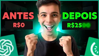 CRIEI UM PLR EM 24 HORAS COM CHATGPT ATÉ ELE VENDER E OLHA NO QUE DEU (Dinheiro online)