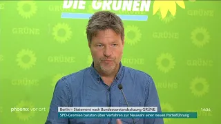 Pressekonferenz mit Robert Habeck 24.06.19