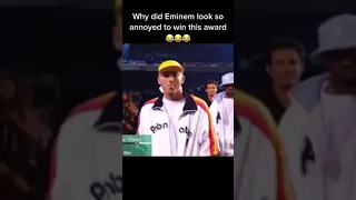 Eminem Looked Annoyed After Winning An Award