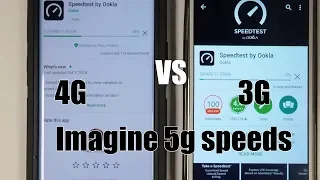 4G vs 3G Mobile Data Speeds as we prepare for 5G!