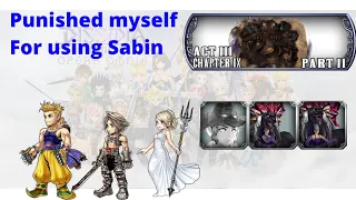 I punish myself for Sabin showcase - Sabin Shinryu DFFOO