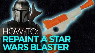 Repaint a Toy Mandalorian Blaster Prop