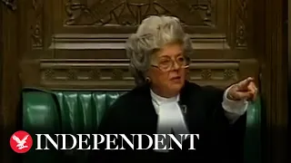Baroness Betty Boothroyd's best moments