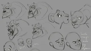 Drawing Simple Clear Facial Expressions