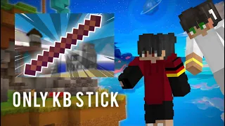 Bedwars BUT we can only PVP with KBSTICK (ft. @R3mu_EST)