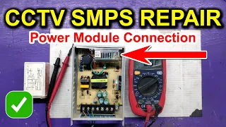 CCTV Power Supply Repair // CCTV SMPS Repair // Cp Plus SMPS Repair // CpPlus Power Supply Repairing