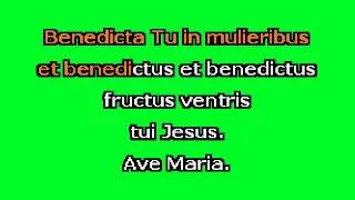 Ave Maria (Bb+) by F. Schubert Karaoke Accompaniment