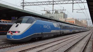 NUOVA LIVREA INTERCITY 2024 di TRENITALIA: prima comparsa in Puglia.. Arrivo & Partenza da BARI !