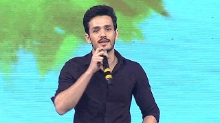 Akhil Speech On His Debut || Manam 100 Days & Oka Laila Kosam Audio Launch Function