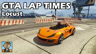 Fastest Sports Cars (Locust) - GTA 5 Best Fully Upgraded Cars Lap Time Countdown