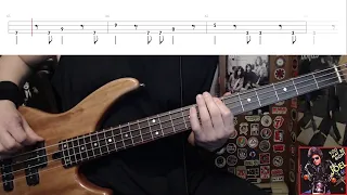You May Be Right by Billy Joel  - Bass Cover with Tabs Play-Along