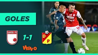 Santa Fe vs Pereira (1-1) Liga BetPlay Dimayor 2021-1 | Fecha 16