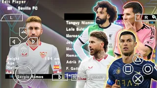 eFootball Pes 2024 PSP New Update Kits Latest Transfer January l Camera Ps5 Best Graphics