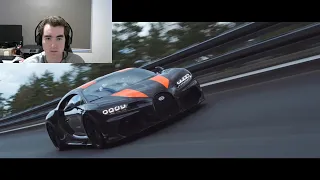 Reacting to Bugatti Chiron going 300mph