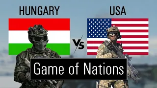 Hungary vs USA military power comparison (military comparison)