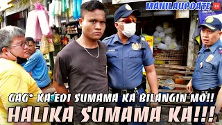 HALIKA DITO!! SUMAMA KA SAMIN!!! BILANGIN MO!!! PNP-DPS Clearing Operation 🚨