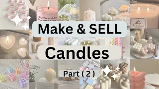 Start Your Own Profitable Candle Making Business! How to make Candles at home #businessideas #candle