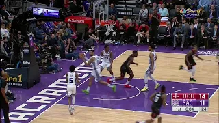 1st Quarter, One Box Video: Sacramento Kings vs. Houston Rockets