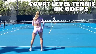 Camila Giorgi, Liudmila Samsonova & Yulia Putintseva | Court Level Practice 2023 (4K 60FPS)