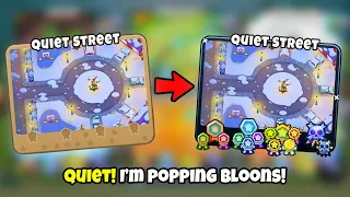 How Fast Can You Black Border Quiet Street in BTD6?