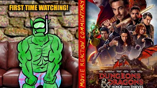 FIRST TIME WATCHING Dungeons & Dragons Honor Among Thieves Movie Reaction Commentary Chris Pine D&D