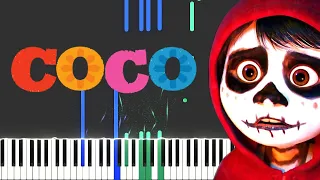 Remember Me - Disney's Coco [Synthesia Piano Tutorial]