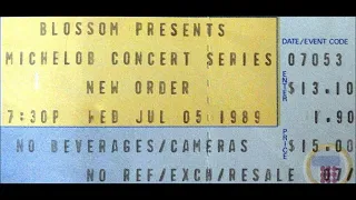 New Order-True Faith (Live 7-5-1989)
